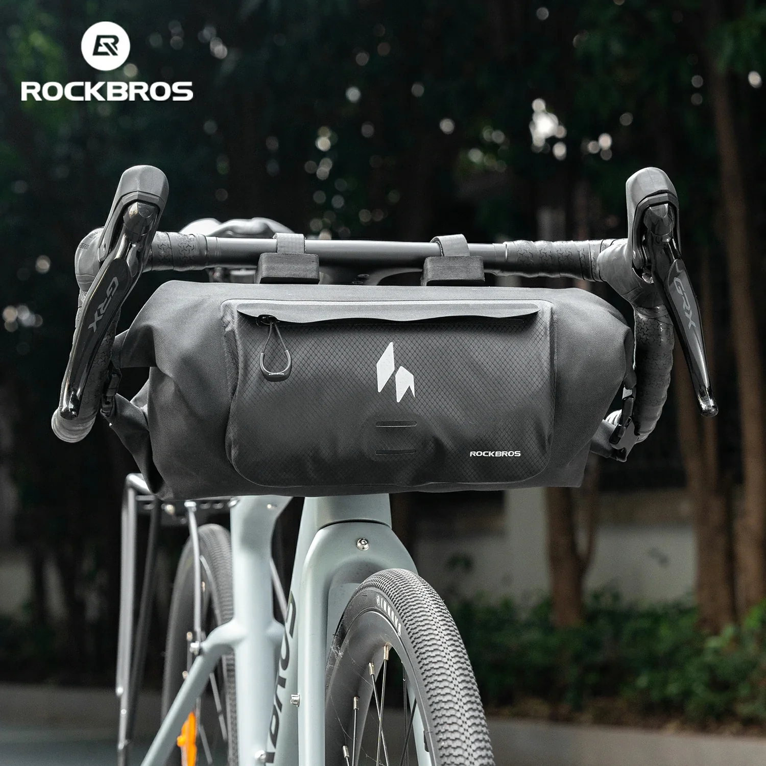 RideMate 100% Waterproof Bike Handlebar Bag 8L Double-sided Opening Expanded Capacity - Image 9