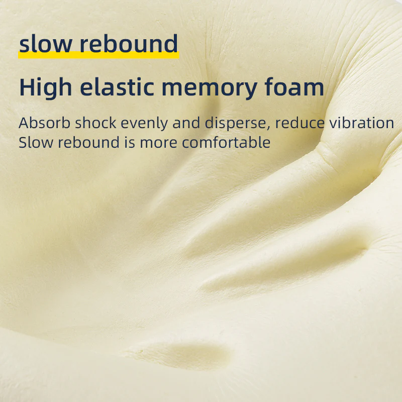 Bike Seat Memory Foam Bike Saddle Comfortable Waterproof for Leisure - Image 5