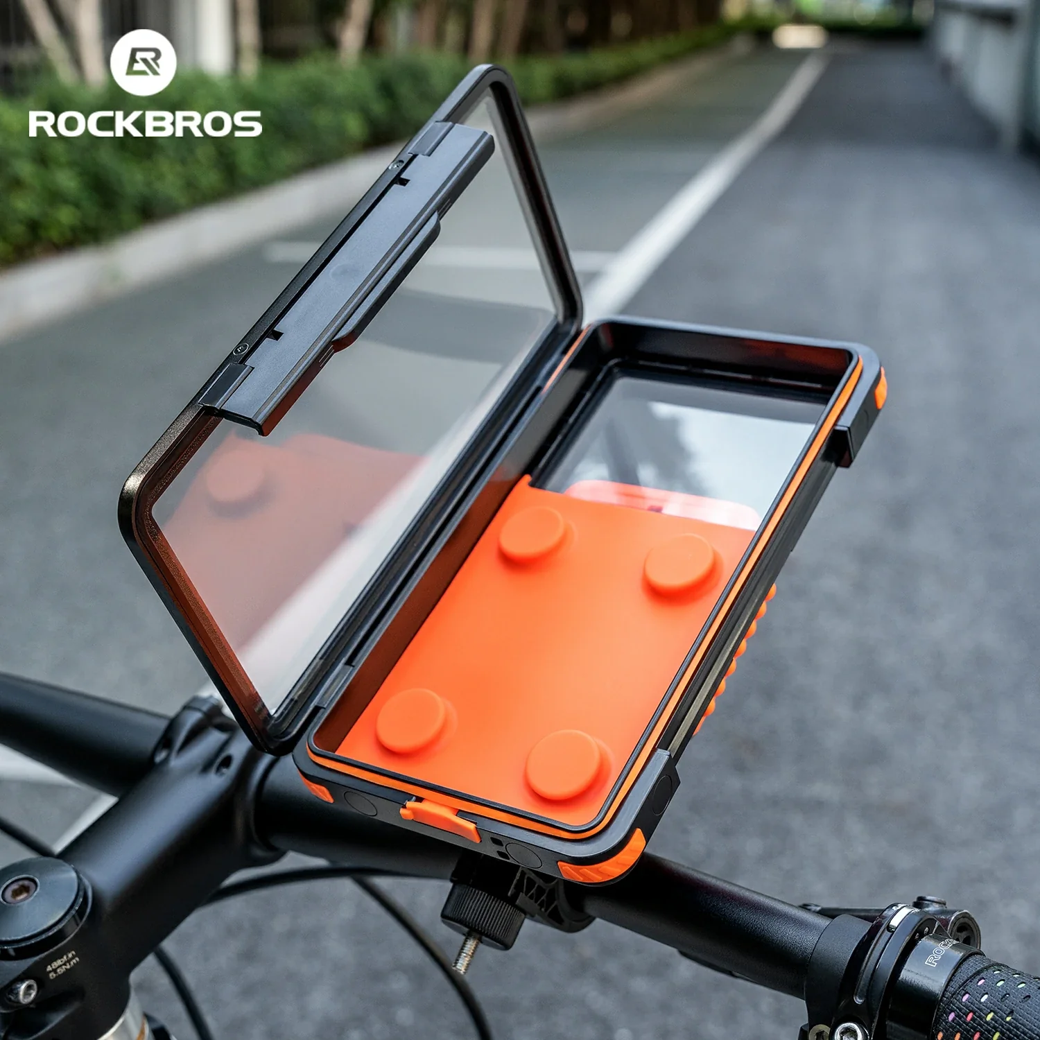 Magnetic Waterproof Bike Phone Holder Shock-Absorbing For 4.7–6.9‘’ - Image 14