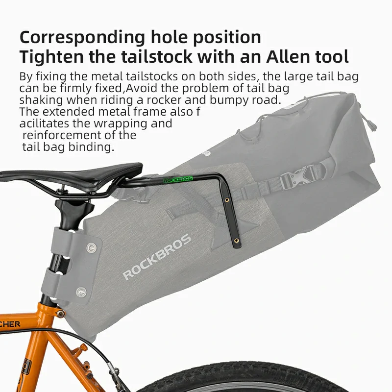 Multifunction Saddle Rail Rear Rack - Image 5