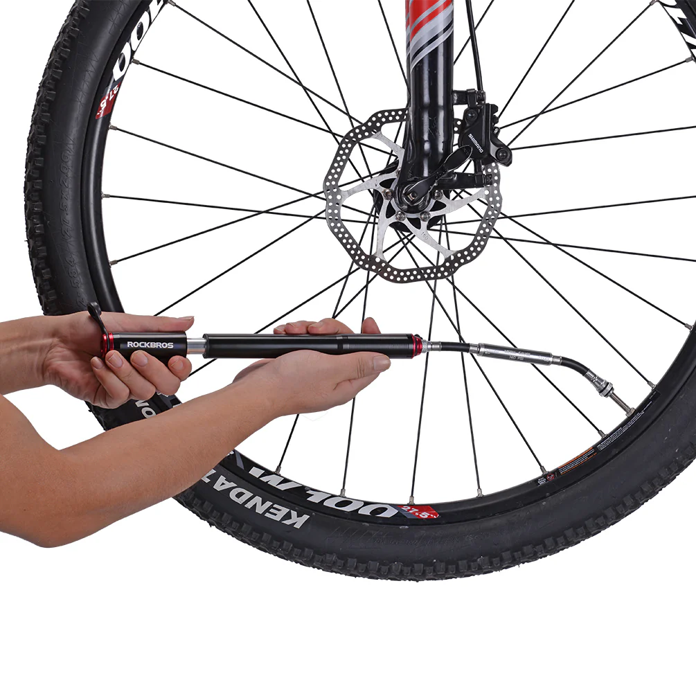 Portable Bike Pump – Long Version, Without Pressure Gauge - Image 3