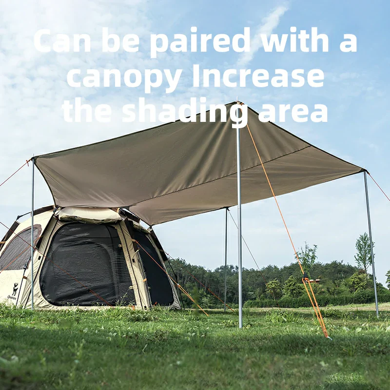 Qunature Quick Setup Hexagonal Tent UPF50+ Waterproof Lightweight - Image 12