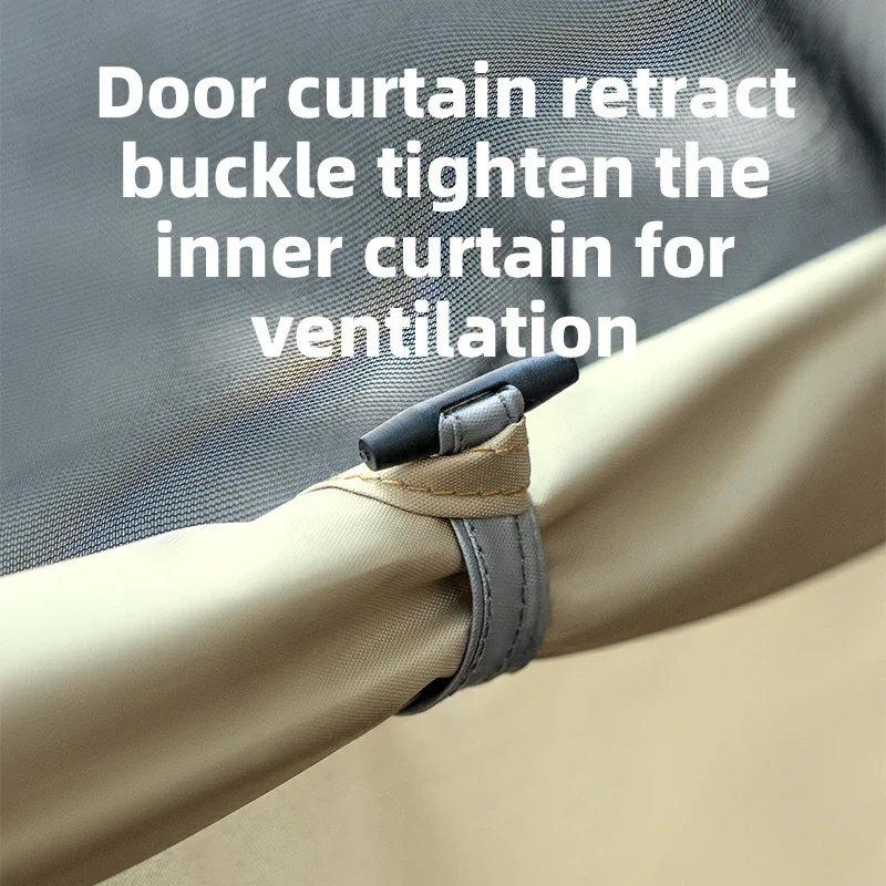 Qunature Quick Setup Hexagonal Tent UPF50+ Waterproof Lightweight - Image 5