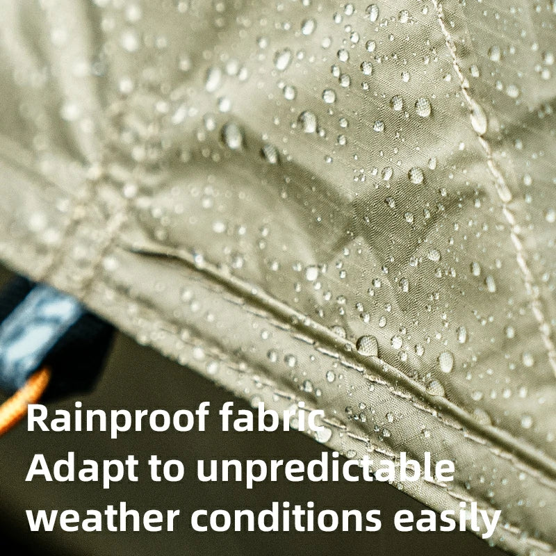 Qunature Rainproof Tent Lightweight Aluminum Rods Easy Setup for Camping - Image 10