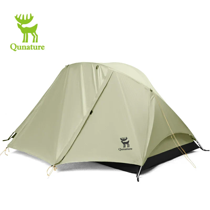 Qunature Rainproof Tent Lightweight Aluminum Rods Easy Setup for Camping - Image 5