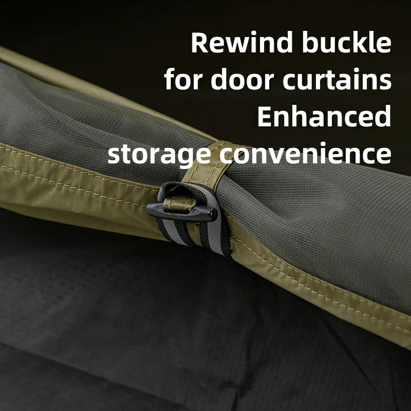 Qunature Rainproof Tent Lightweight Aluminum Rods Easy Setup for Camping - Image 8