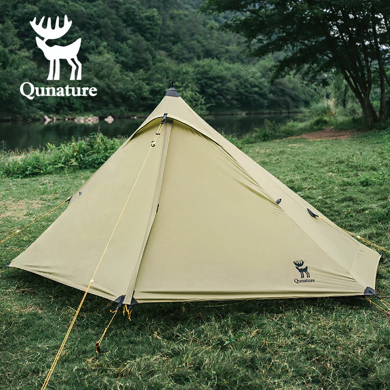 Qunature Ultralight Tent Rodless Rainproof Easy Setup for Outdoor Camping - Image 10