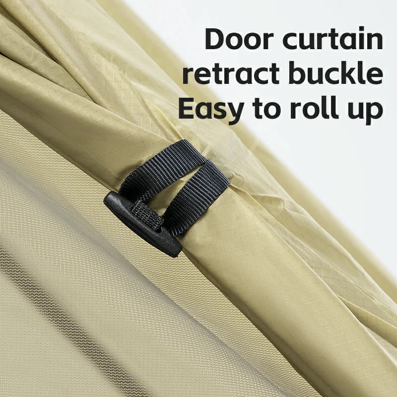 Qunature Ultralight Tent Rodless Rainproof Easy Setup for Outdoor Camping - Image 9