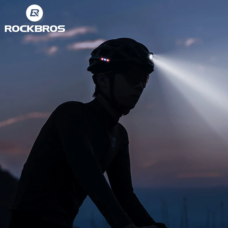 ROCKBROS Cycling Light Helmet 3Modes Bike Ultralight Helmet Electric USB - Image 13