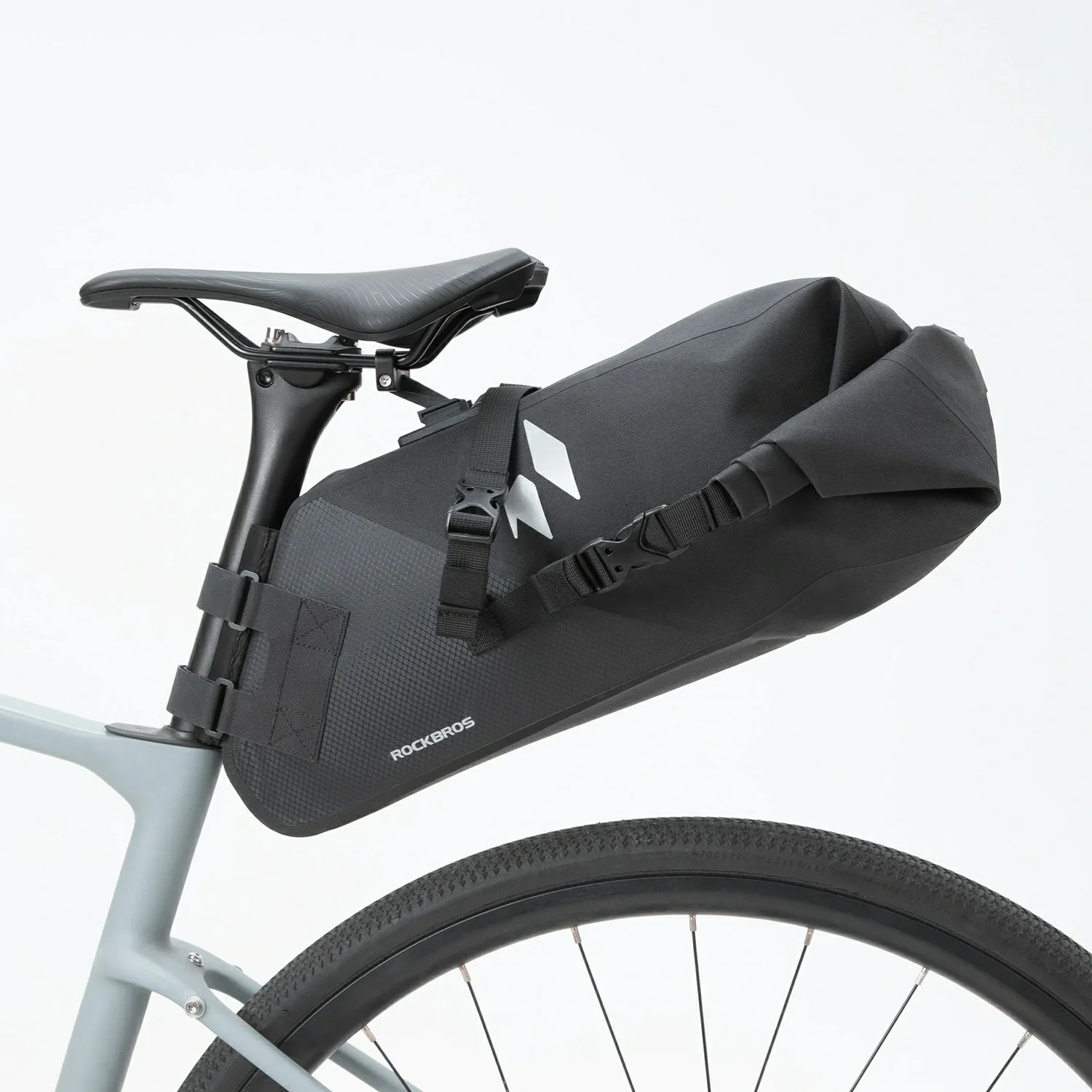 RideMate 100% Waterproof Bike Tail Bag 13L - Image 3