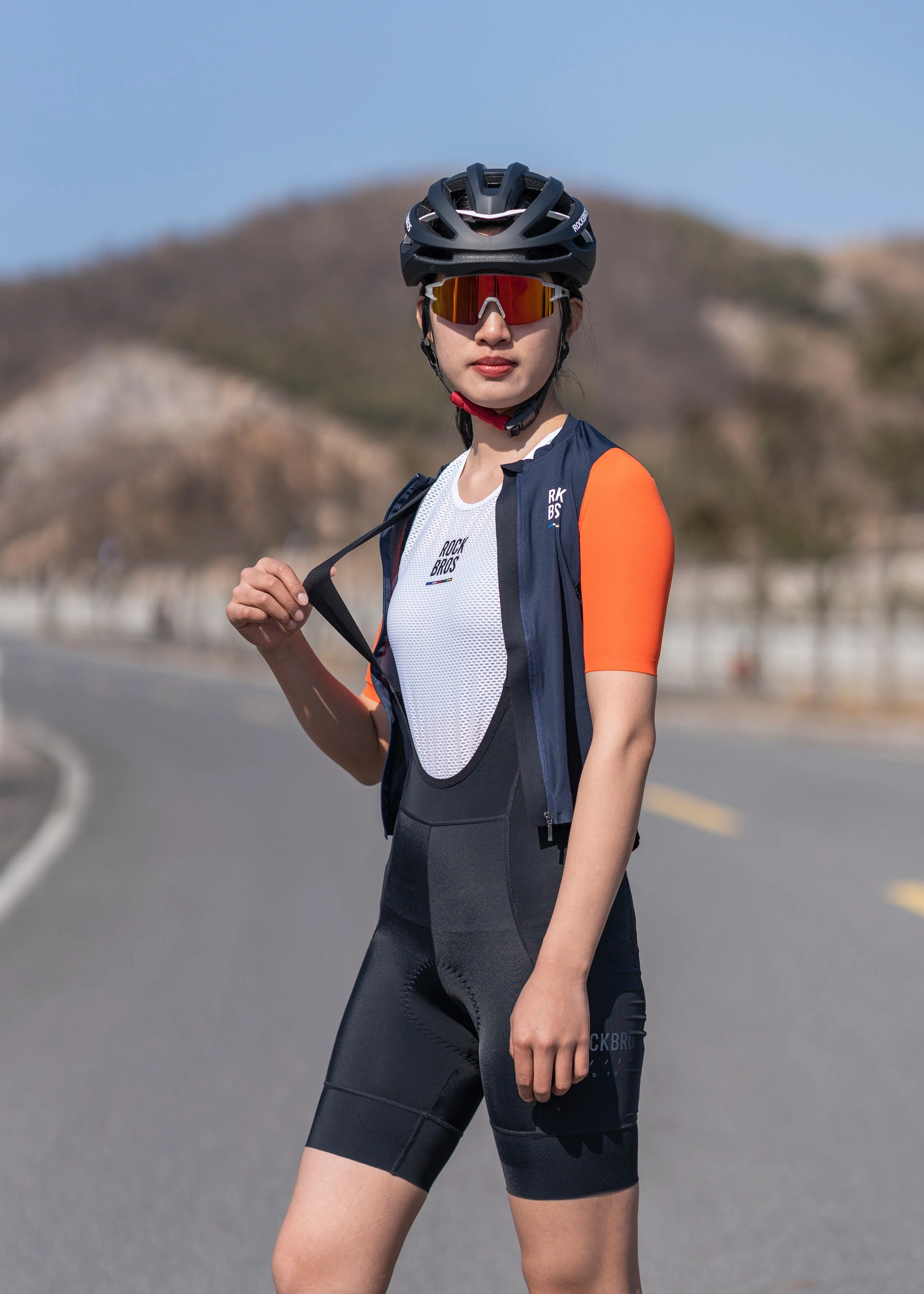 ROCKBROS Road-to-Sky Women's Bib Shorts - Image 12