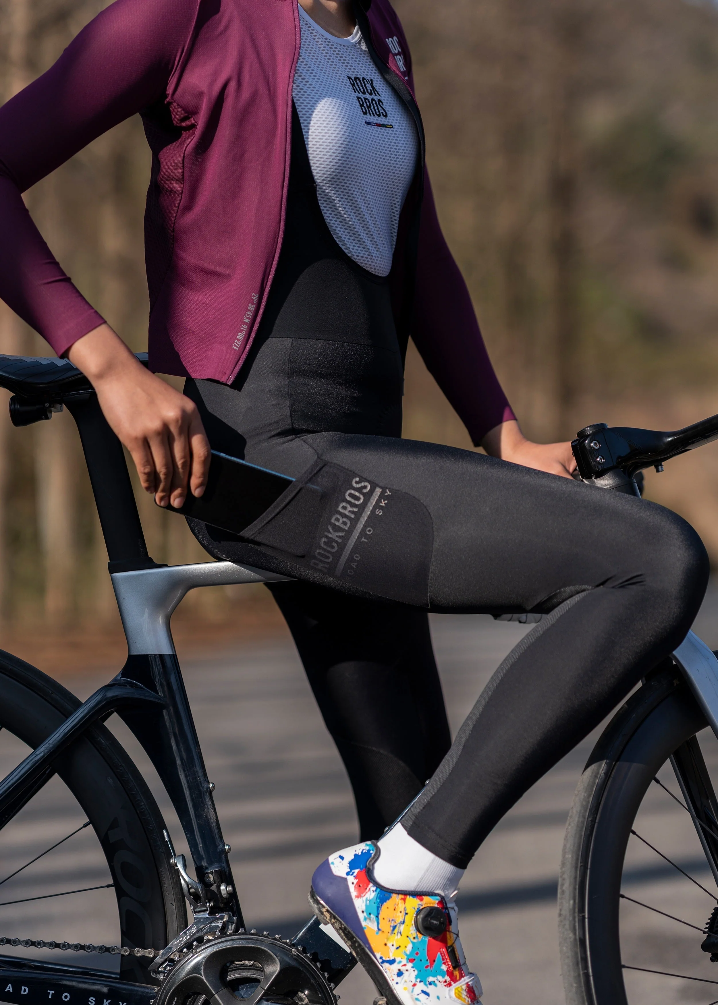 ROCKBROS Road-to-Sky Women's Bib Trousers - Image 10