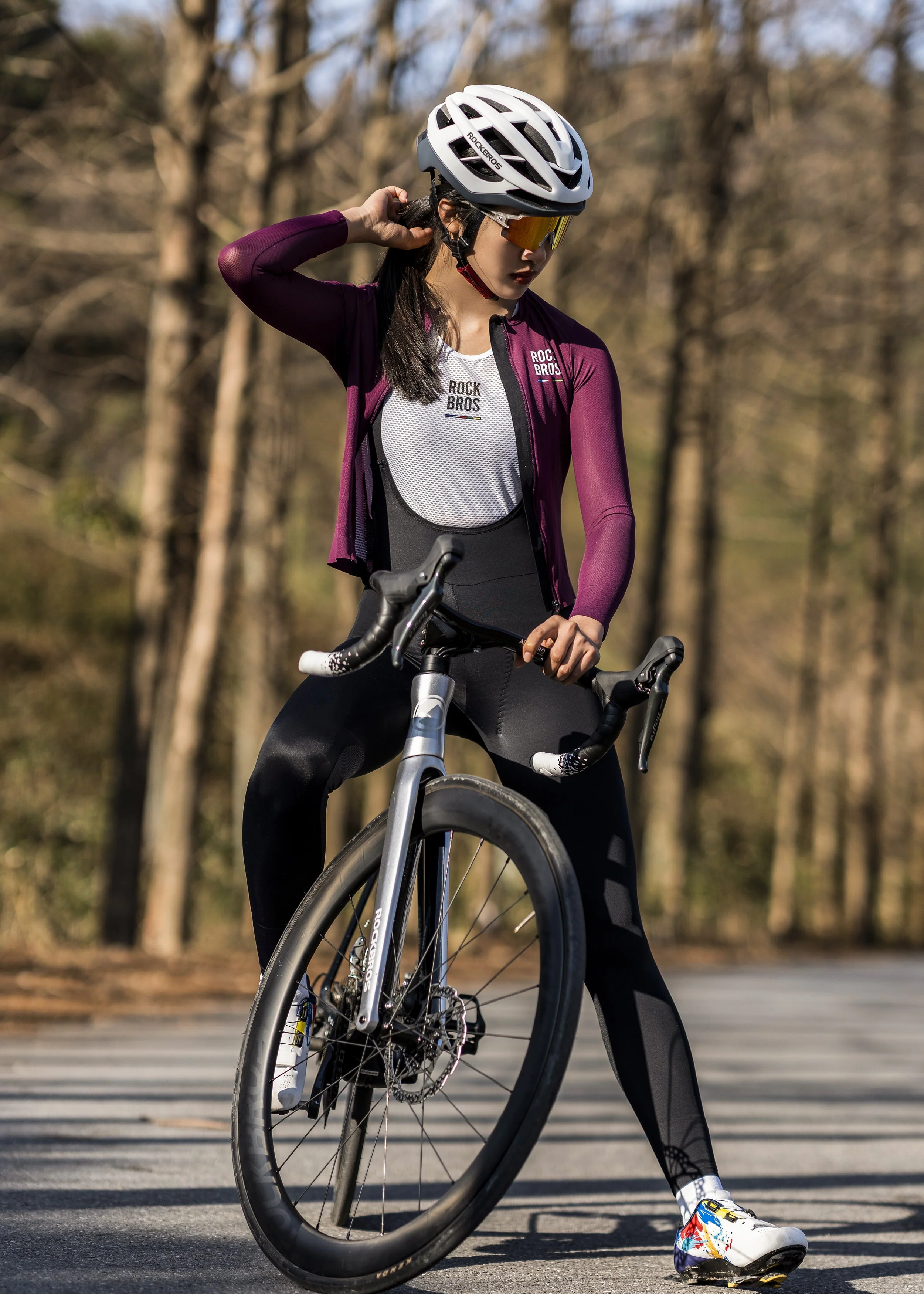 ROCKBROS Road-to-Sky Women's Bib Trousers - Image 9