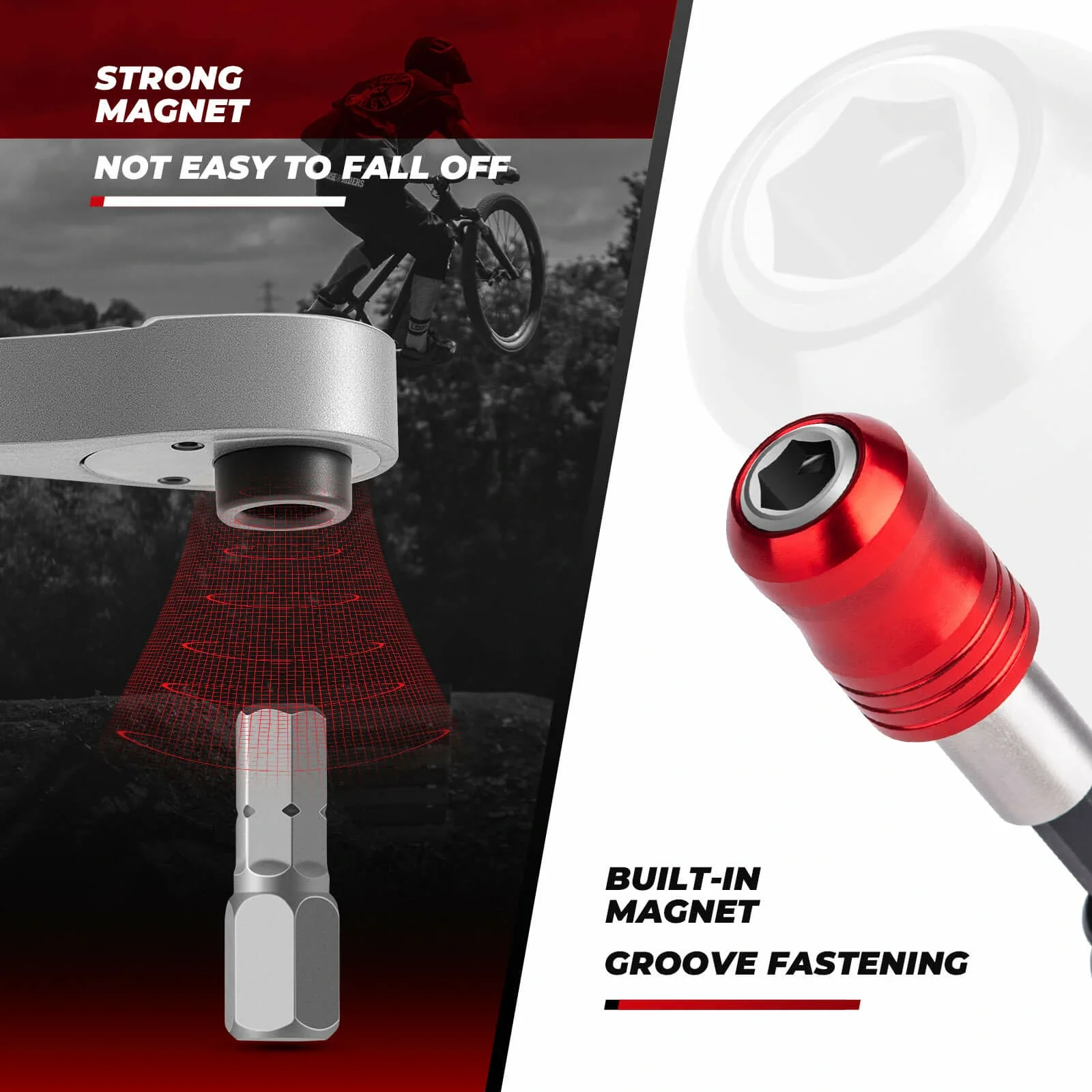 ROCKBROS 1/4-Inch Ratchet Socket Wrench Set 2.5-8mm Allen Hex Torx Sockets for Road  Mountain Bike Maintenance - Image 6