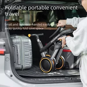 Kids 3 in 1 Tricycle Adjustable Seat Removable Pedals Toddler Ride On Bike - Image 13