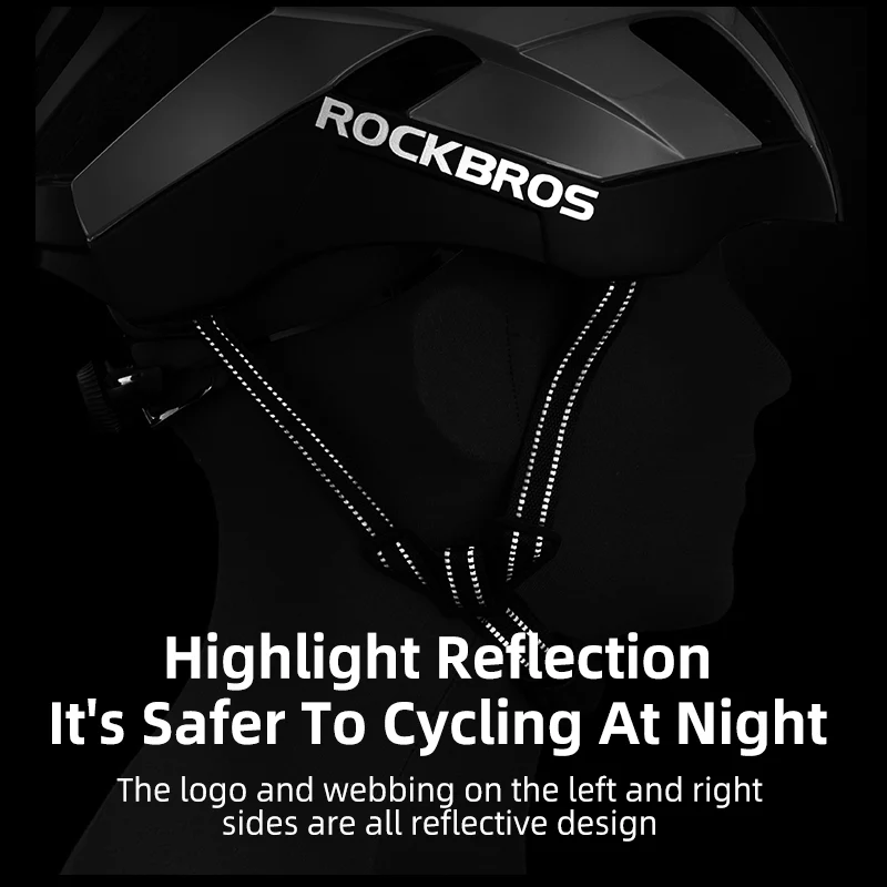 ROCKBROS 3 in 1 MTB Cycling Helmet Integrally-Molded Pneumatic Men Road Bike Helmet - Image 6