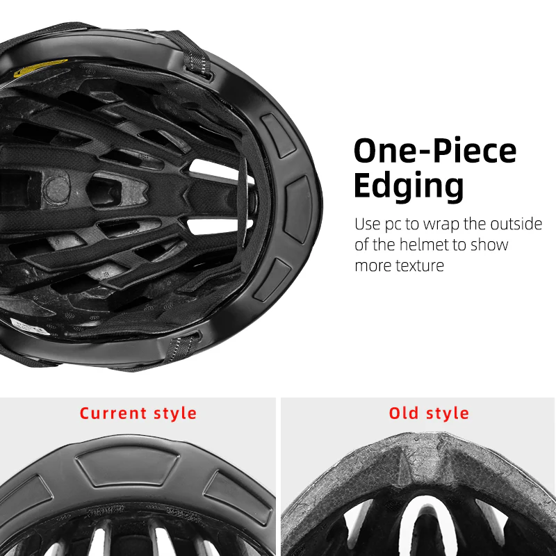 ROCKBROS 3 in 1 MTB Cycling Helmet Integrally-Molded Pneumatic Men Road Bike Helmet - Image 8