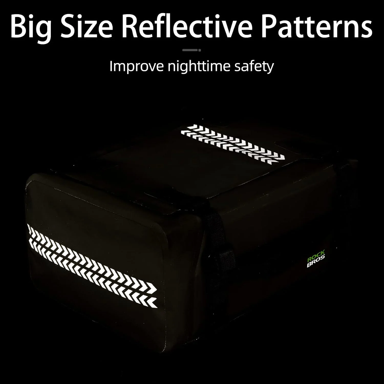 ROCKBROS 30L Waterproof Motorcycle Tail Bag  Universal Fit Durable - Image 7