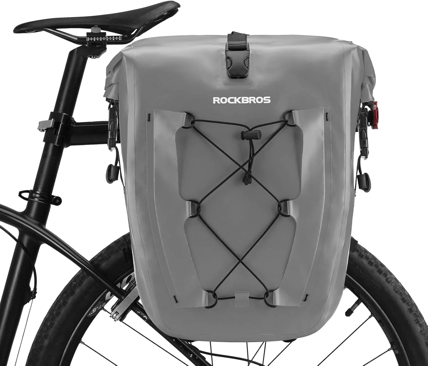 ROCKBROS 32L Waterproof Bike Pannier Durable Spacious Easy to Install - Image 20