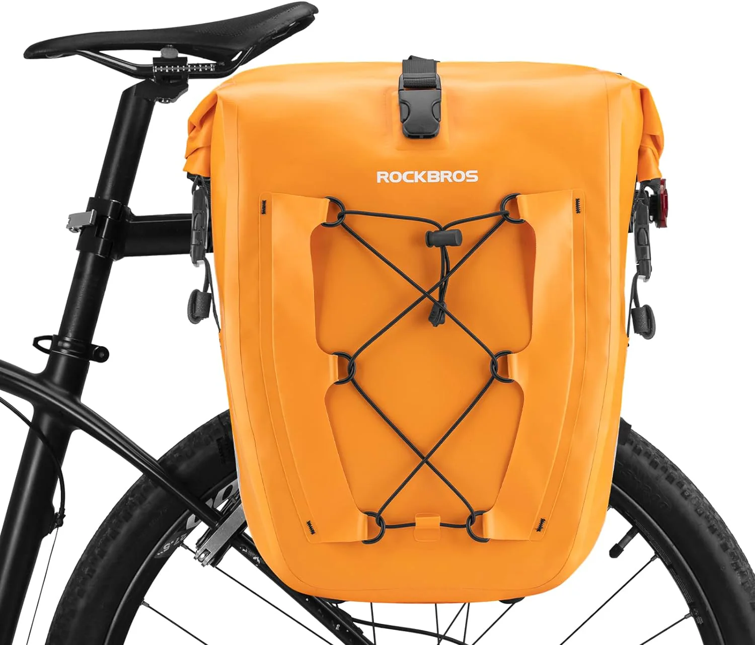 ROCKBROS 32L Waterproof Bike Pannier Durable Spacious Easy to Install - Image 30