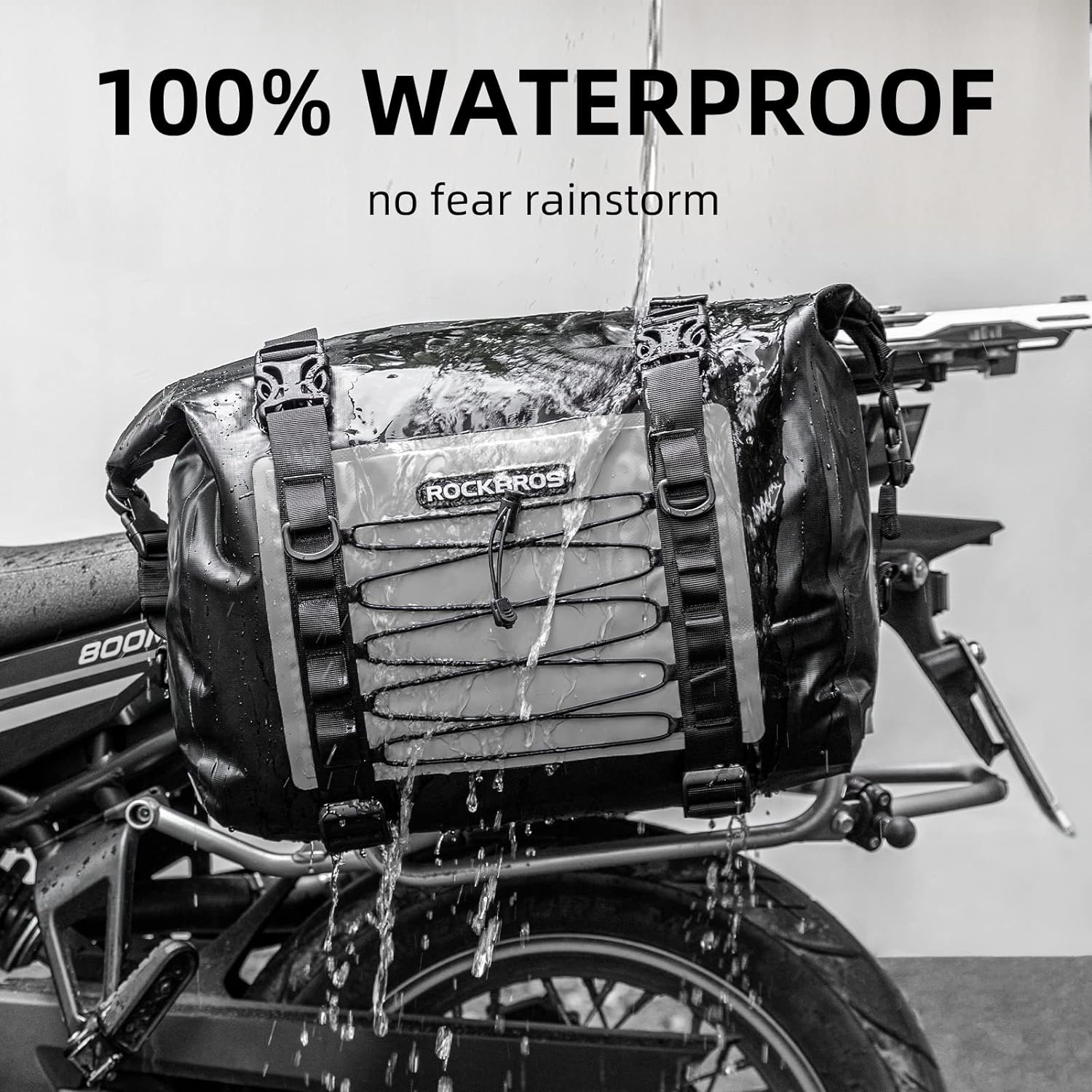 ROCKBROS 60L Waterproof Motorcycle Saddle Bags Durable Removable 2 PCS - Image 4