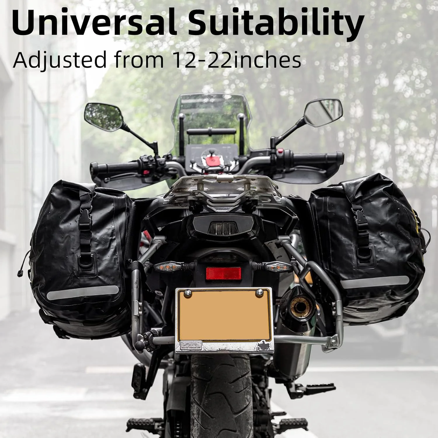 ROCKBROS 60L Waterproof Motorcycle Saddle Bags Durable Removable 2 PCS - Image 5