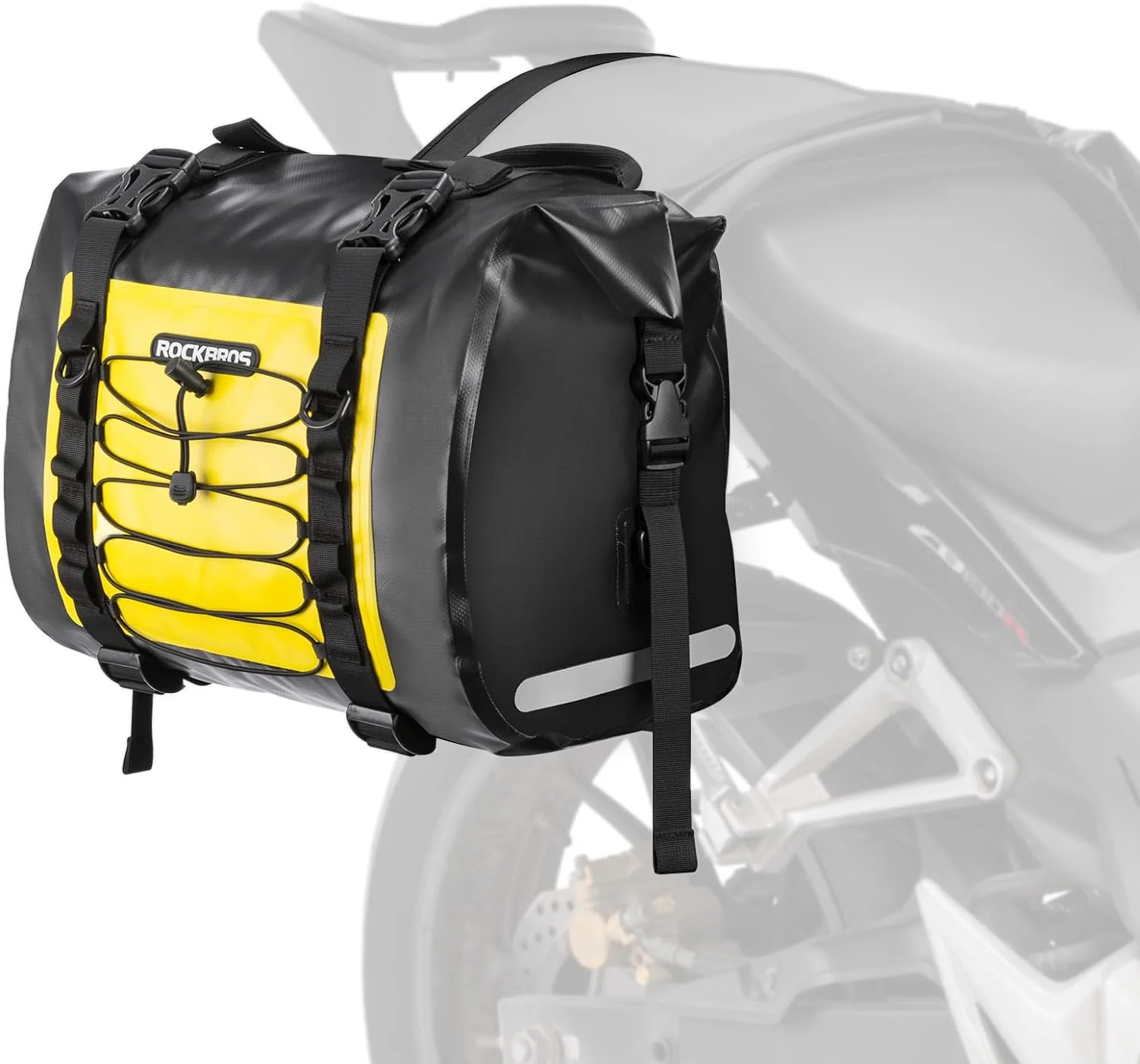 ROCKBROS 60L Waterproof Motorcycle Saddle Bags Durable Removable 2 PCS - Image 7