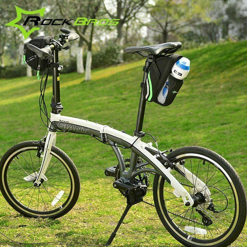 ROCKBROS Bike Bicycle Rear Bag Saddle Bag with Battle Holder - Image 6