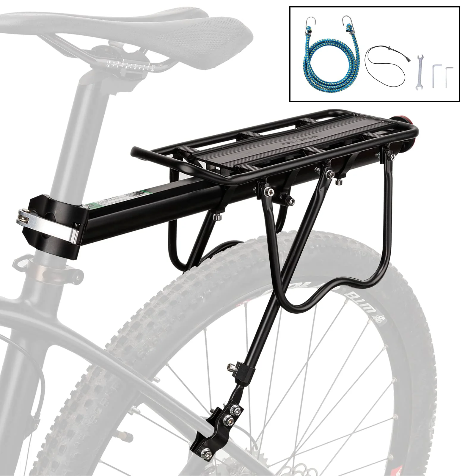 ROCKBROS Bike Cargo Rack Most 165lbs Capacity - Image 8