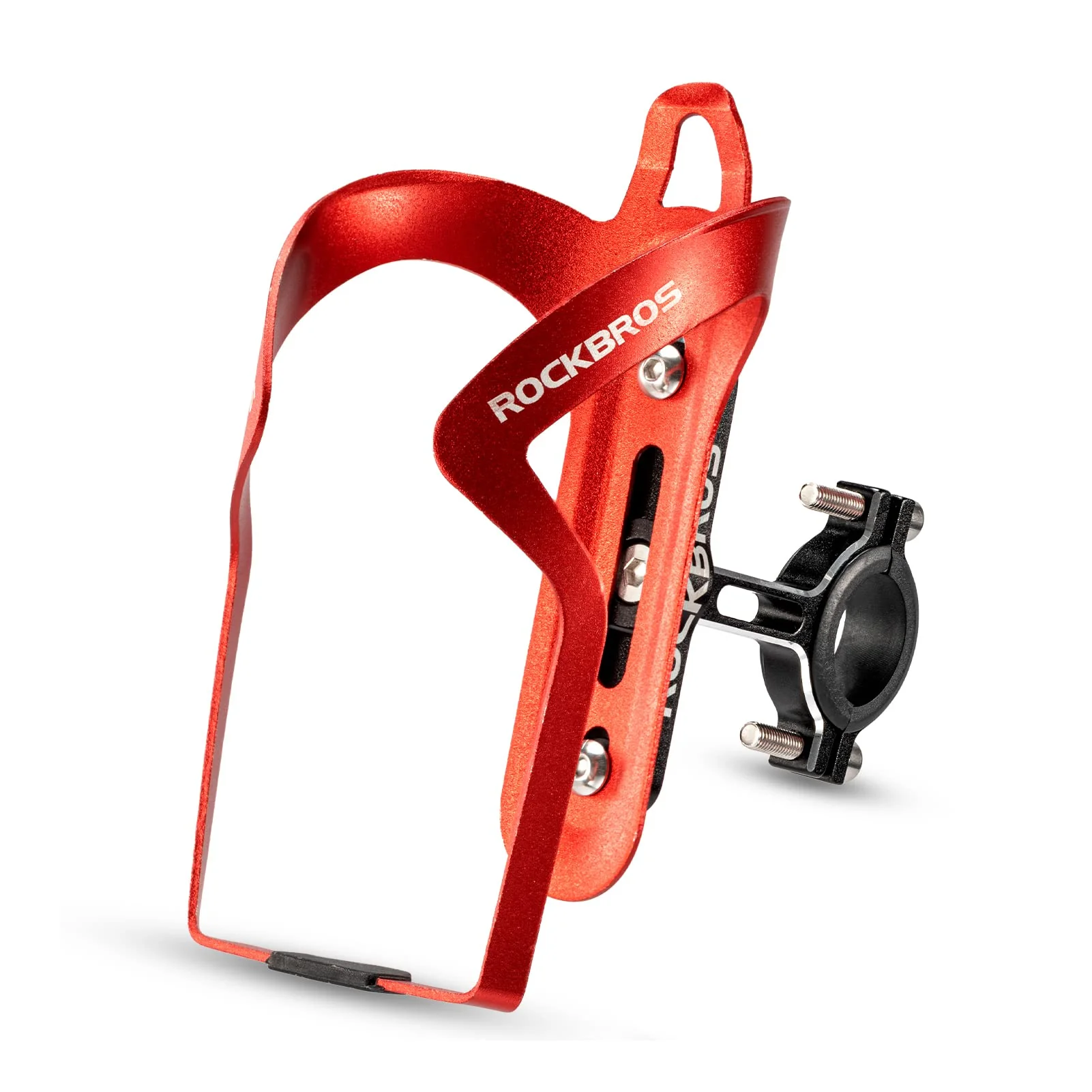 ROCKBROS 2-in-1 Bike Cup Holder Adjustable Bottle Cage for Handlebars & Seat Post - Image 7