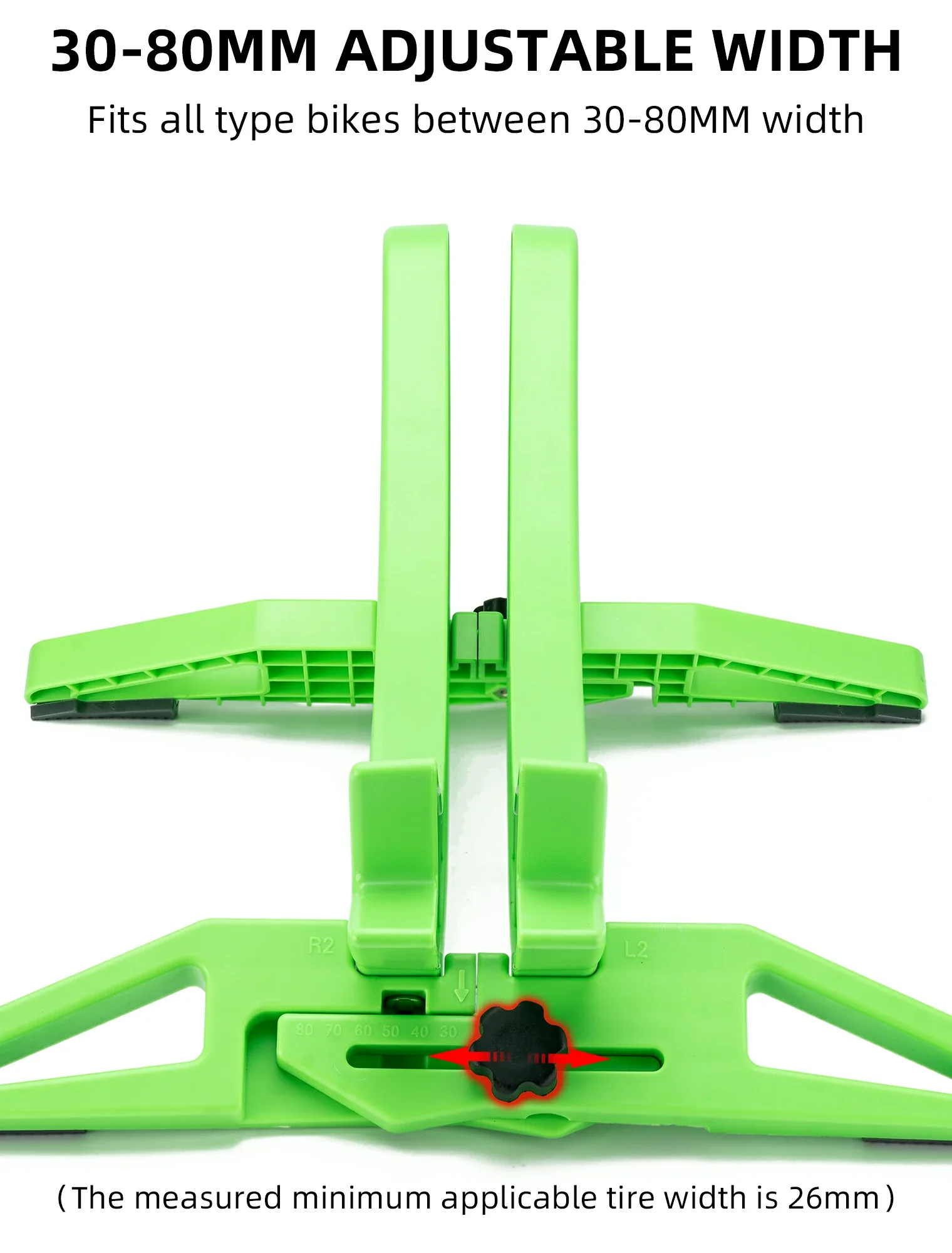 ROCKBROS Adjustable Bike Floor Stand for Versatile Tire Sizes - Image 12