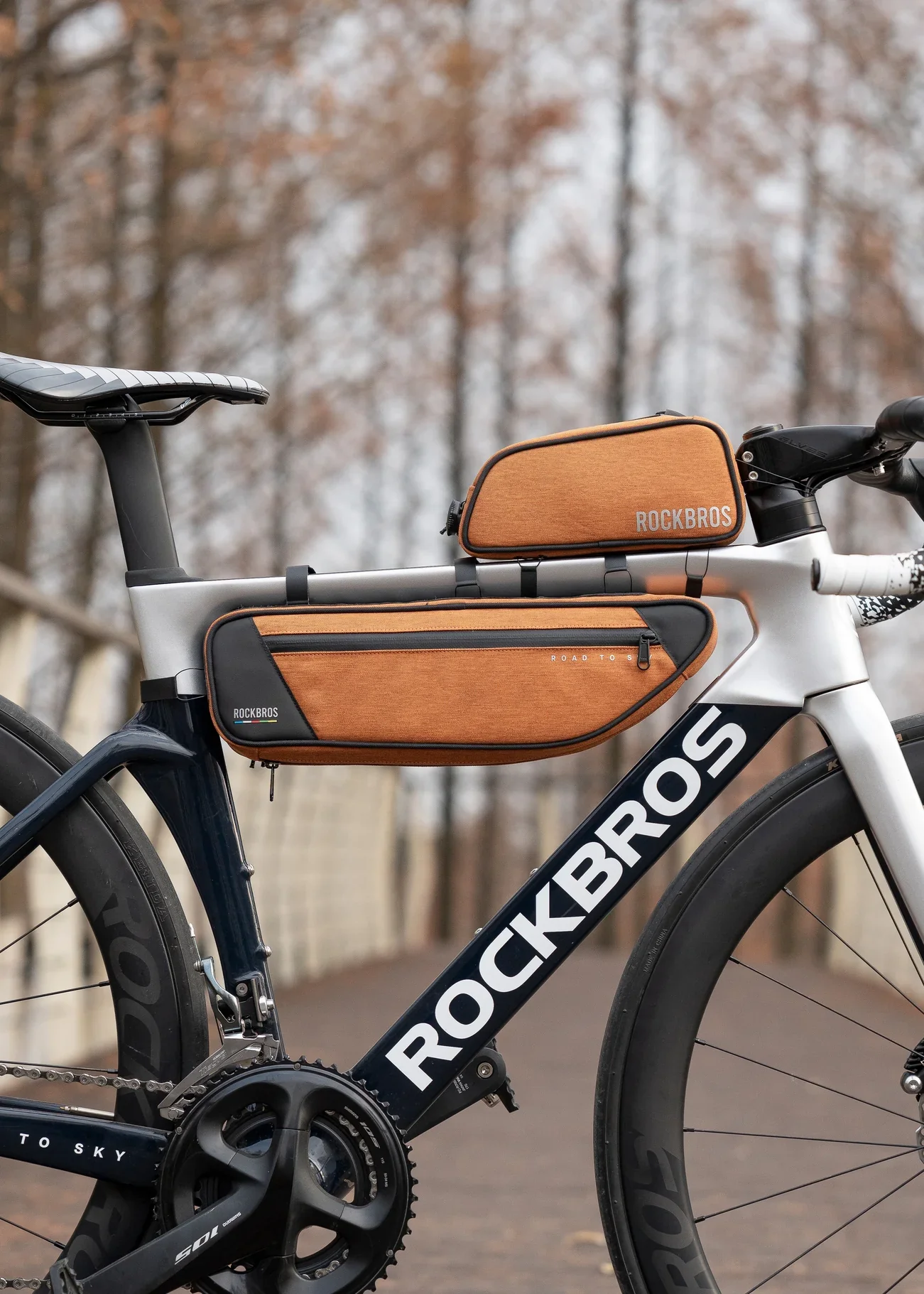 ROCKBROS Bike Frame Bag-Road to sky - Image 12