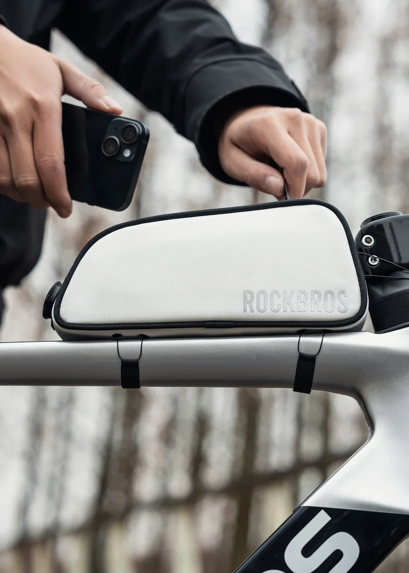 ROCKBROS Bike Frame Bag-Road to sky - Image 16