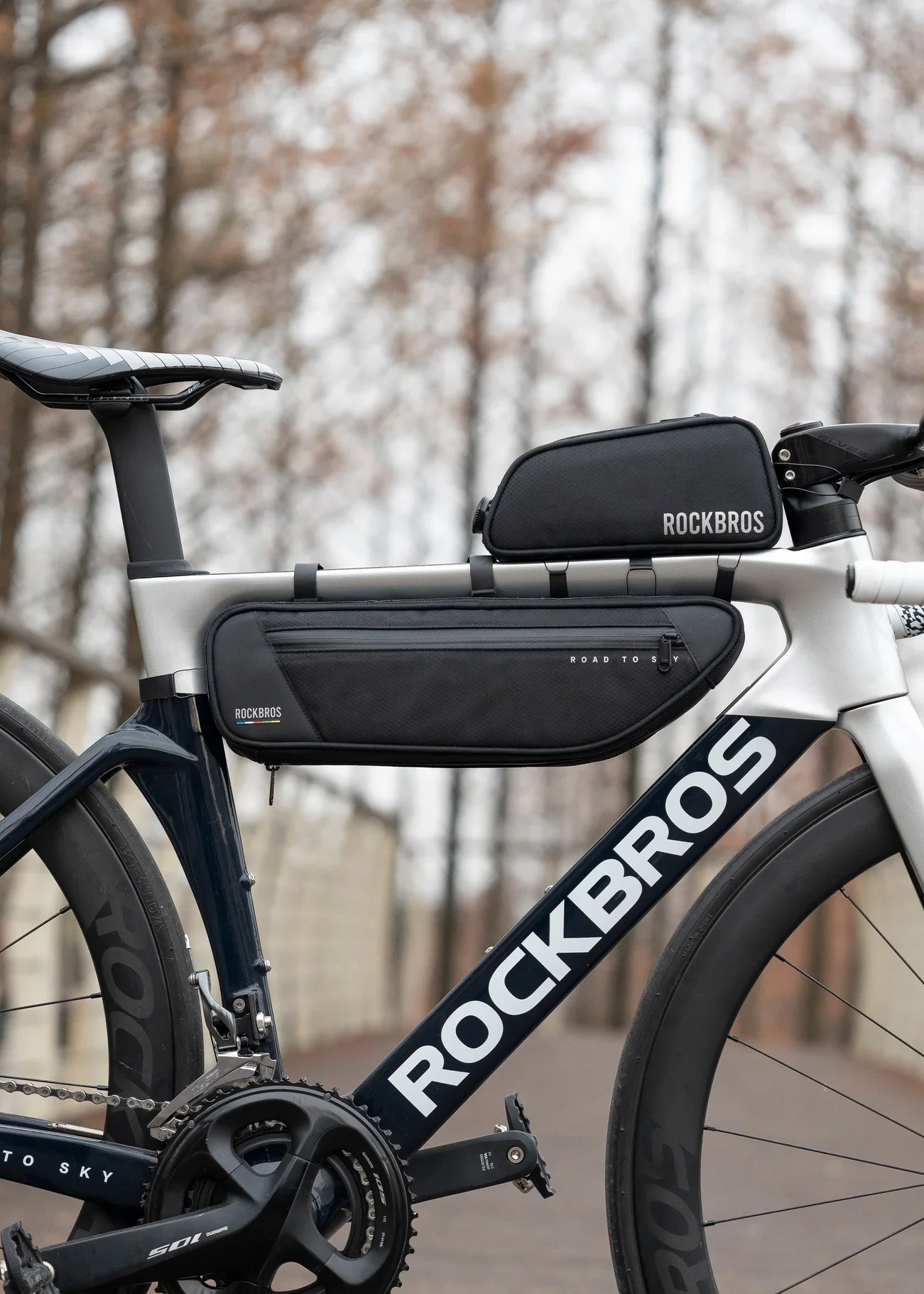 ROCKBROS Bike Frame Bag-Road to sky - Image 6