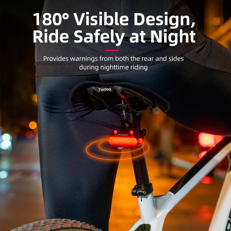 Frog Tail Light USB 6 Modes Brake Light - Image 9