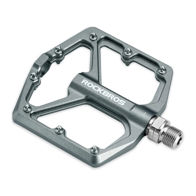 ROCKBROS Bike Pedals Lightweight Aluminum Platform 9/16'' Sealed Bearing - Image 5