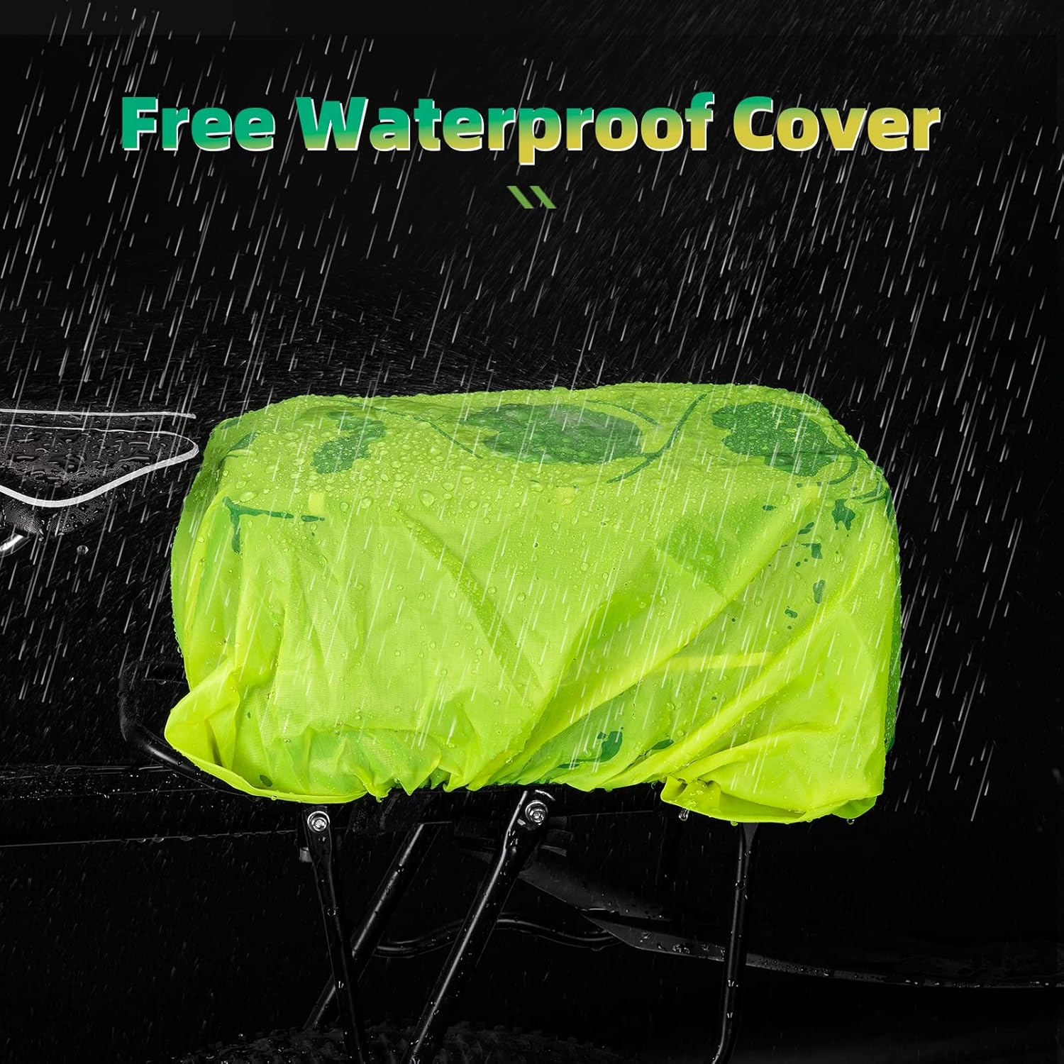 ROCKBROS Bike Rack Bag Saddle Pannier Bag Waterproof 6L or 9L - Image 4