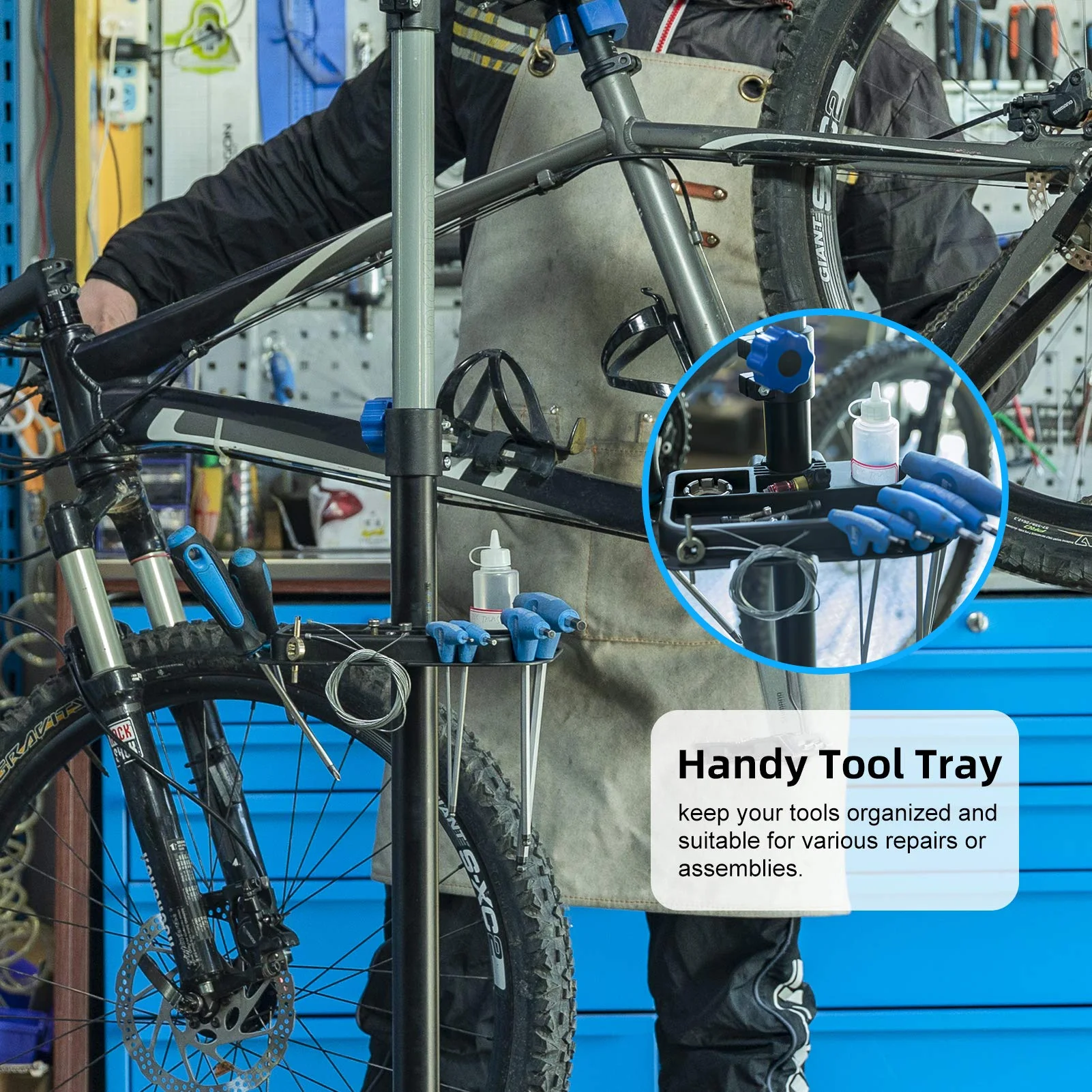 ROCKBROS Bike Repair Stand for Maintenance Height Adjustable - Image 6