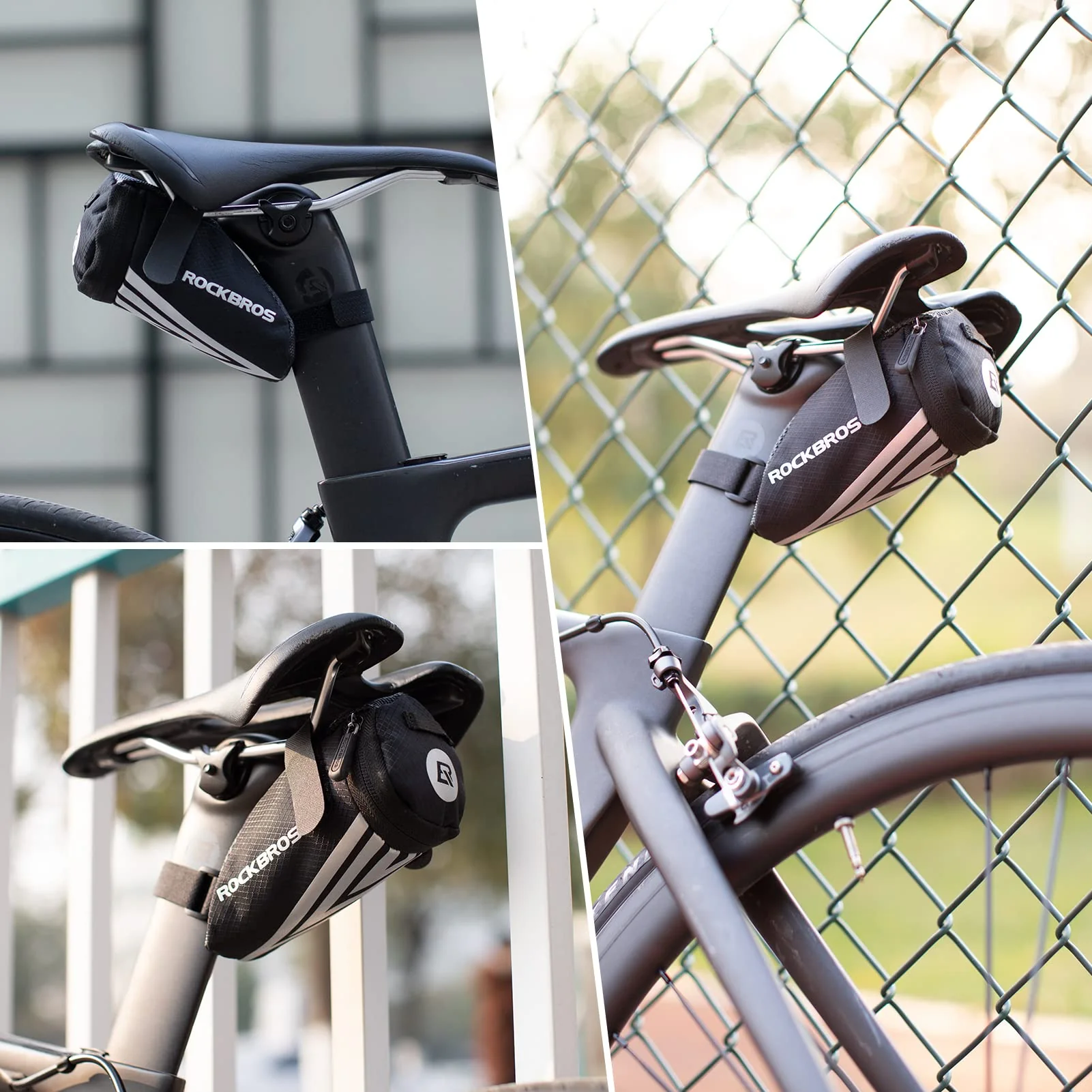 ROCKBROS Bike Saddle Seat Bag Under Seat - Image 3