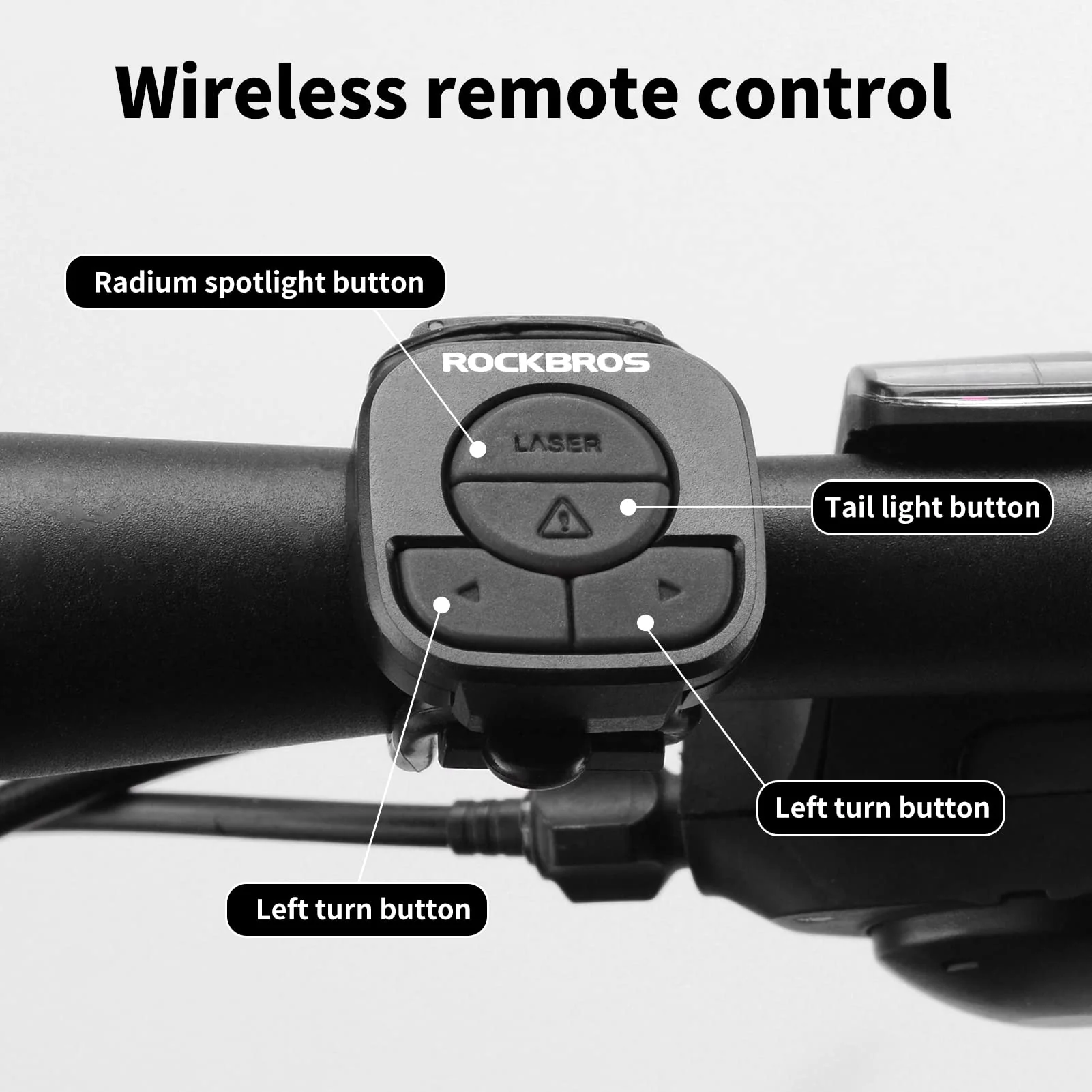 Tail Light with Turn Signals Remote Brake USB - Image 4