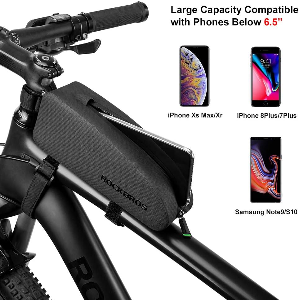 ROCKBROS Bike Top Tube Bag Bicycle Front Frame Bag Cycling Accessories - Image 3