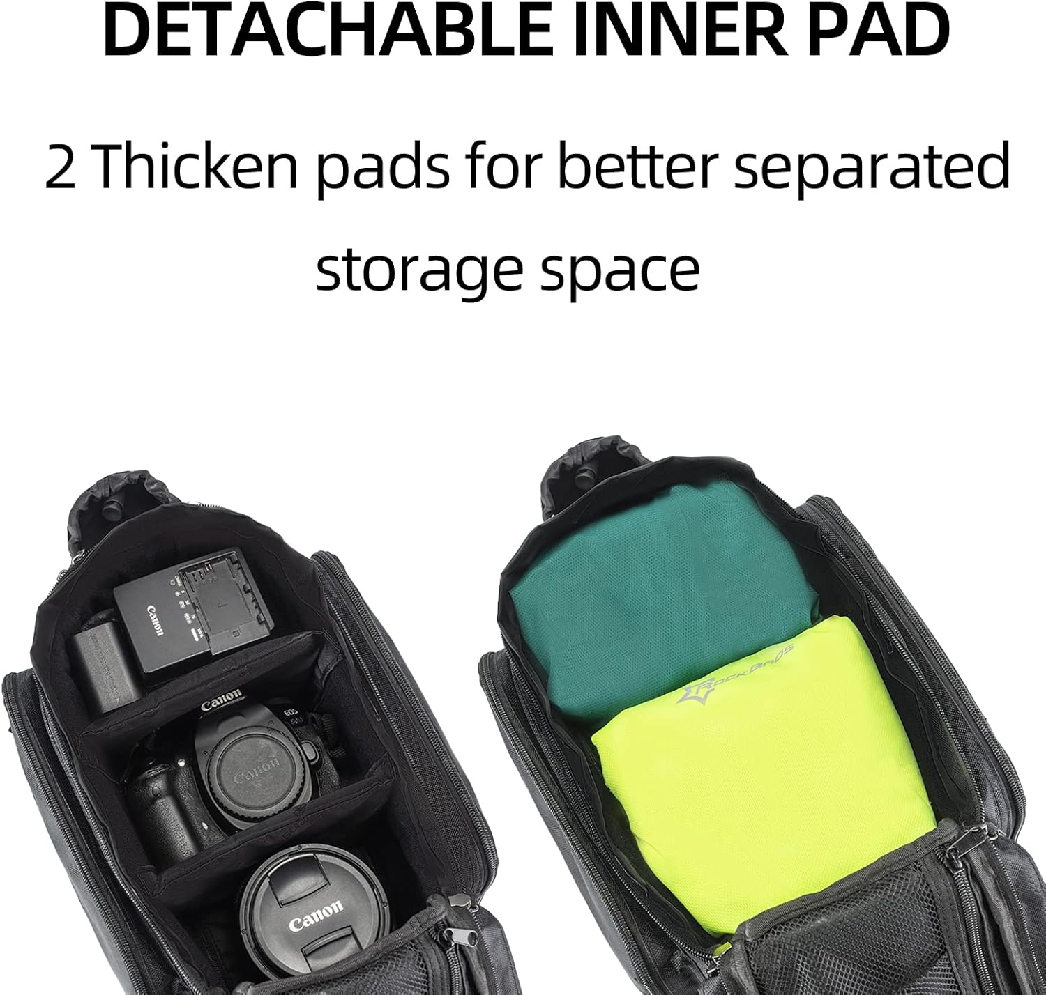 ROCKBROS Bike Trunk Bag 13L-25L Bike Rear Rack Bag - Image 3