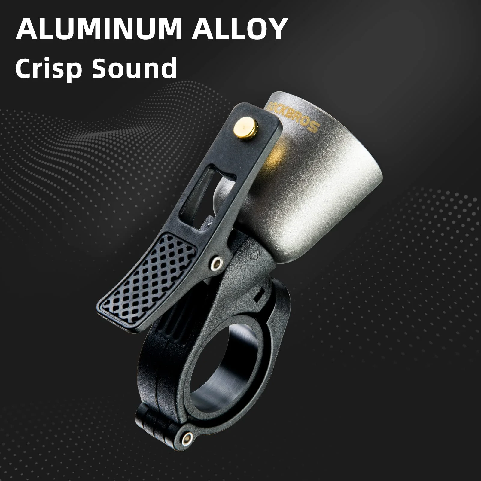 ROCKBROS Classic Brass Bike Bell Loud Easy Install Fits Most Handlebars - Image 12