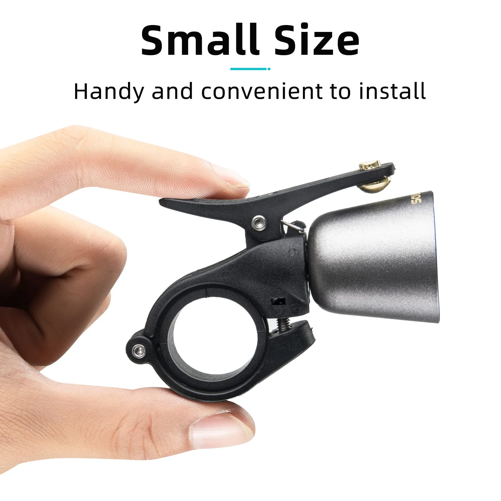 ROCKBROS Classic Brass Bike Bell Loud Easy Install Fits Most Handlebars - Image 13