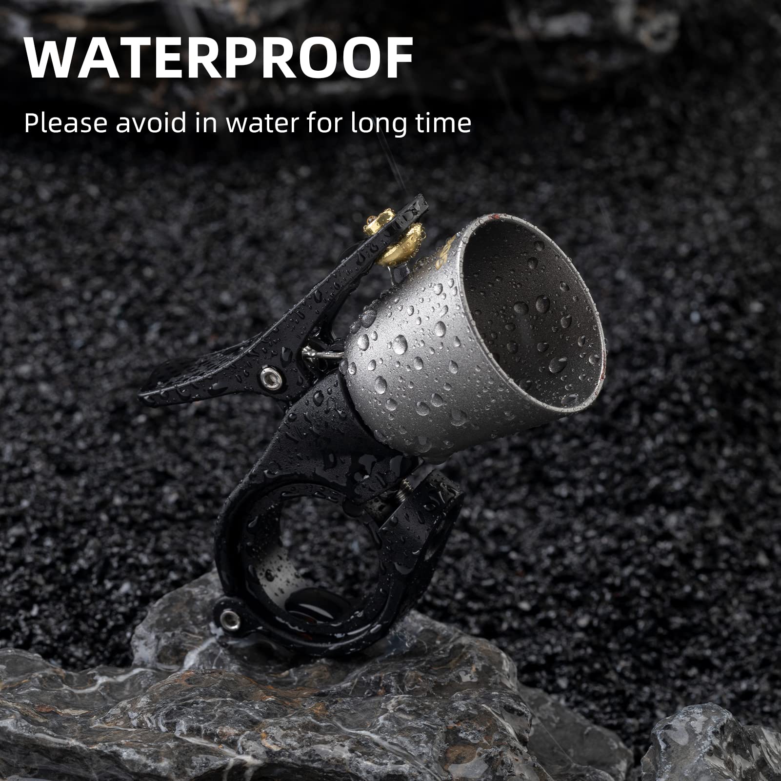 ROCKBROS Classic Brass Bike Bell Loud Easy Install Fits Most Handlebars - Image 14