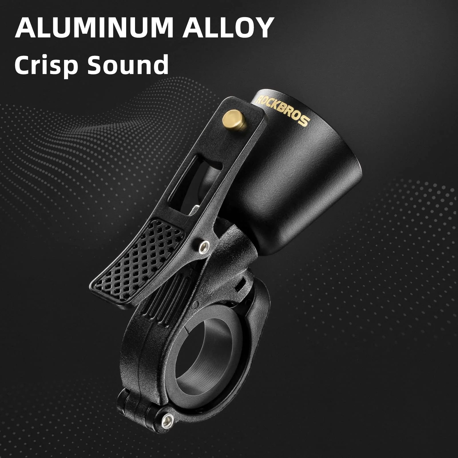 ROCKBROS Classic Brass Bike Bell Loud Easy Install Fits Most Handlebars - Image 17