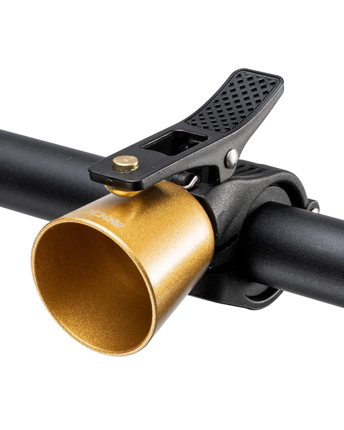 ROCKBROS Classic Brass Bike Bell Loud Easy Install Fits Most Handlebars - Image 3