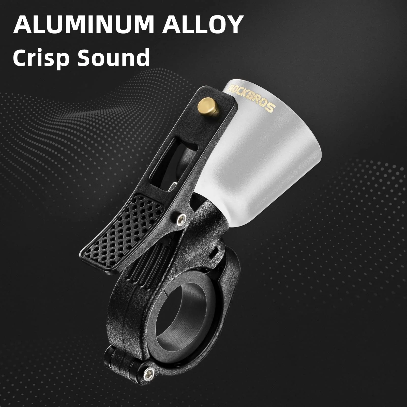 ROCKBROS Classic Brass Bike Bell Loud Easy Install Fits Most Handlebars - Image 7