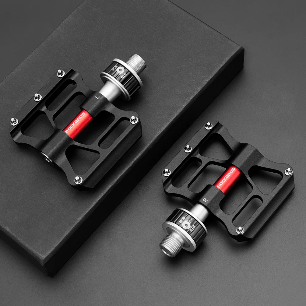 ROCKBROS CNC Aluminum Folding Bike Pedals, Quick Release, 9/16" Thread, Ultralight - Image 3