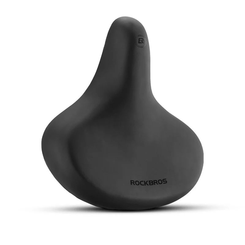 ROCKBROS Comfort Shock Absorption Bike Saddle Soft Wide Seat for Men Women - Image 4